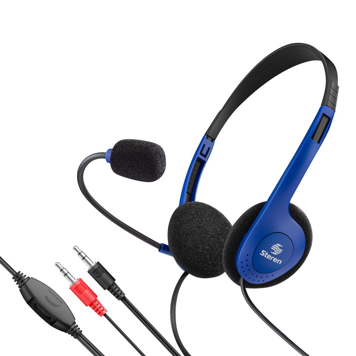 Auriculares USB con micrófono HD para PC, cascos con cable, centro de  llamadas, Control multitecla, 3