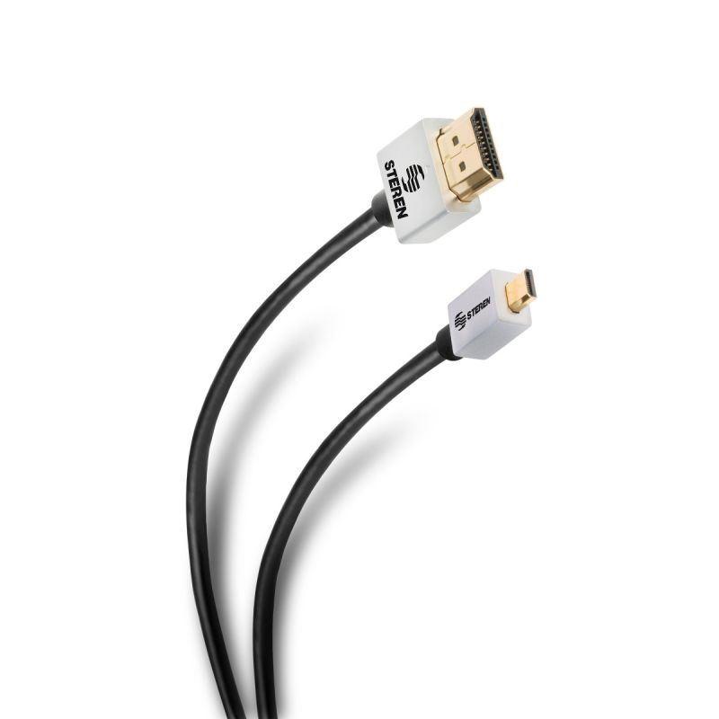 Cable micro HDMI a HDMI ultra delgado de 1.8m