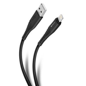 Cable USB a Lightning, de 1,2 m, con forro de mezclilla