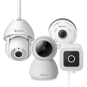 Kit de cámaras de seguridad Wi-Fi 17 (CCTV-235 / CCTV-219 / CCTV-237 / CCTV-232)