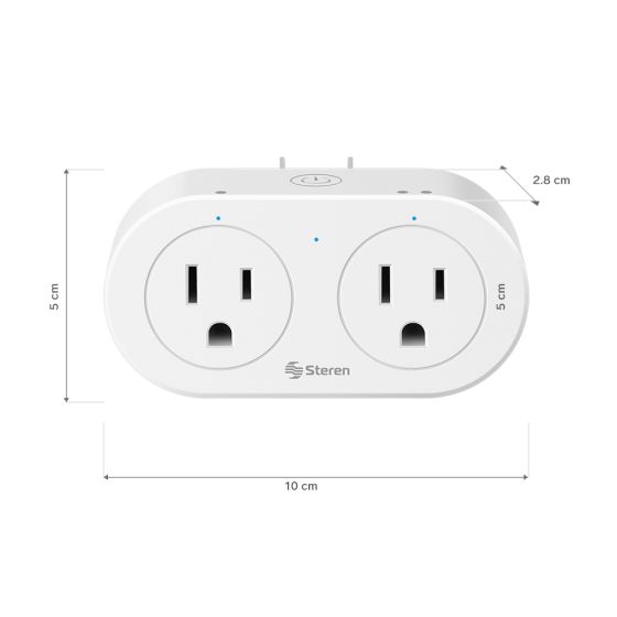 Enchufe inteligente Steren Wi-Fi doble - Guatemala